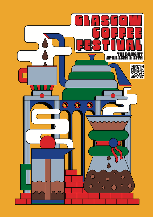 Glasgow Coffee Festival 2025 Poster