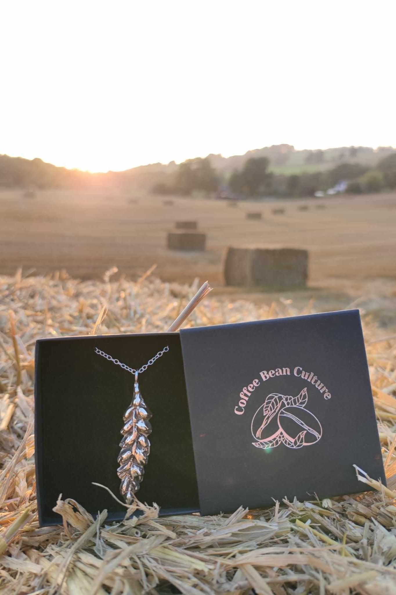 Wheat Necklace - Sølv Lines