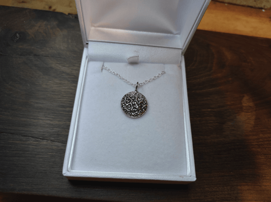 Memorial Silver Roses Ash Necklace - Sølv Lines